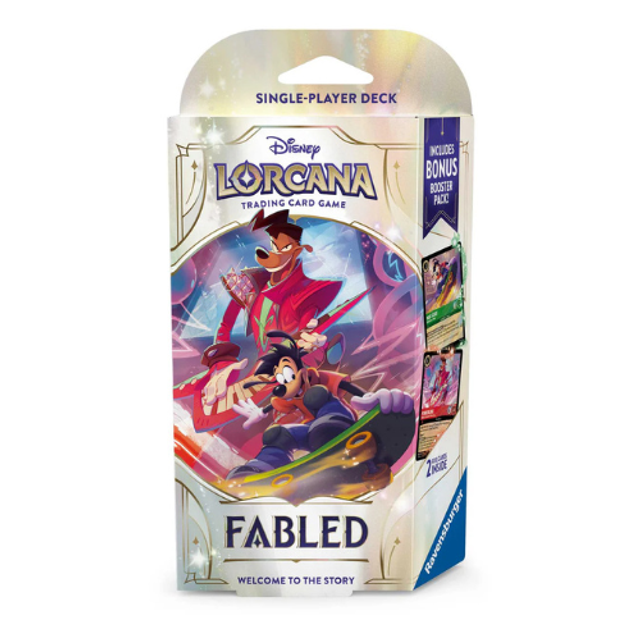 Disney Lorcana Fabled Starter Deck - Powerline and Max