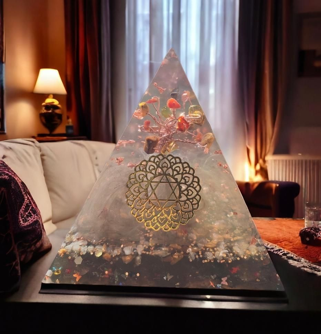 Orgonite  Arbre D'Abondance et de Chance