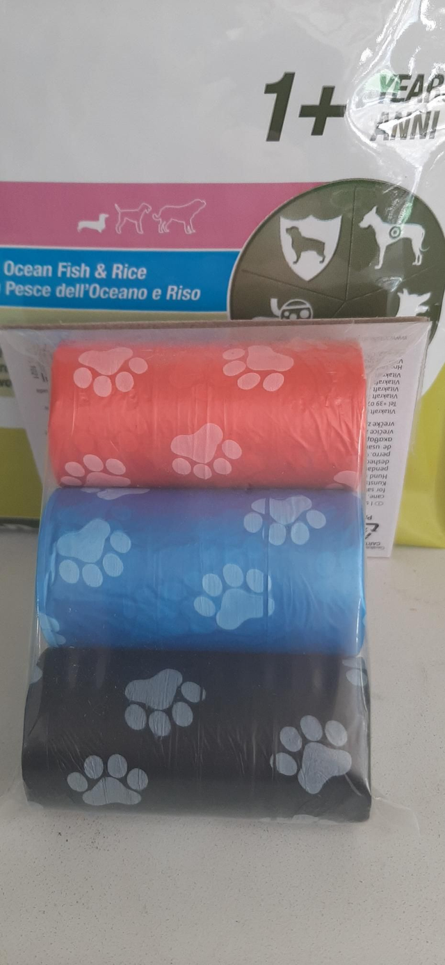 Sacchetti raccogli feci 3 pz