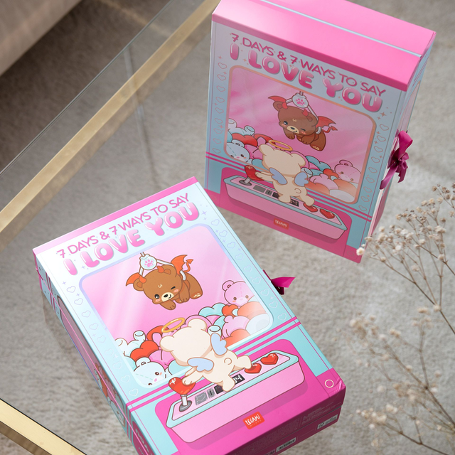 Scatola con 7 sorprese - 7 Days & 7 Ways to Say I Love You