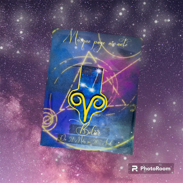 Marque page magnétique Bélier