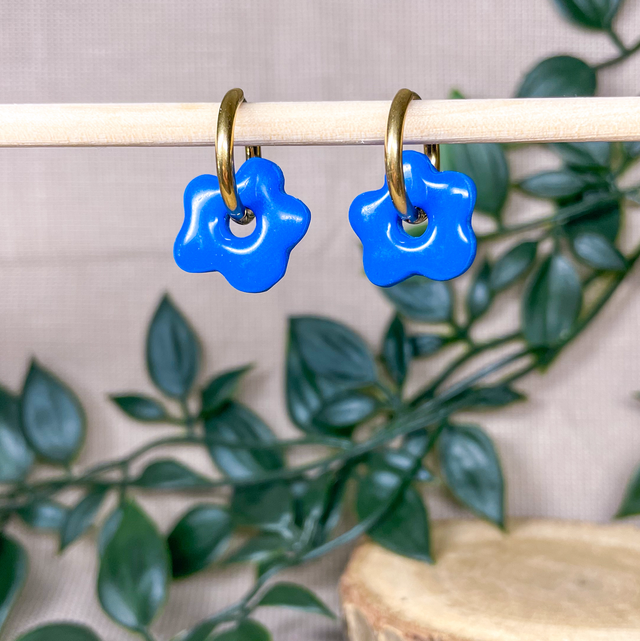 P'tites fleurs bleu roi