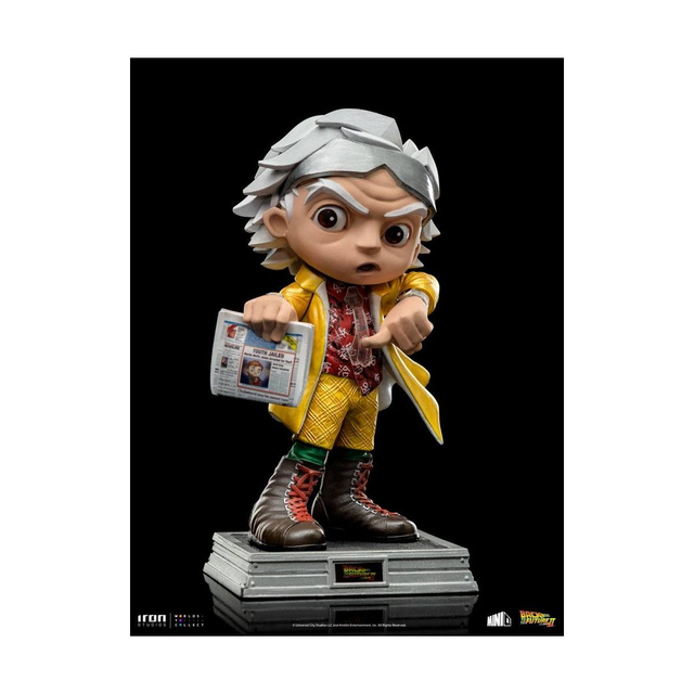 Iron Studios - MiniCo - Back to the Future 2 - Doc Brown Statue 15cm