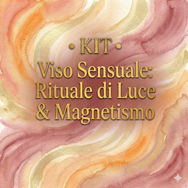KIT • Viso Sensuale: Rituale di Luce & Magnetismo