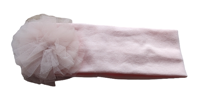 Bandeau rose pâle 6-9 mois