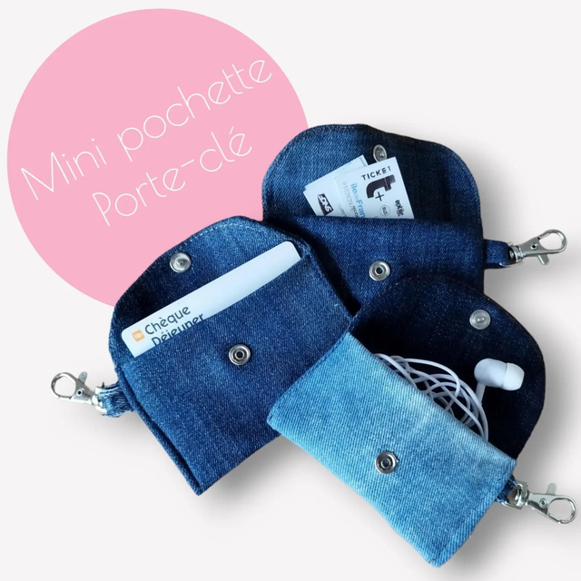 Mini-pochette porte-clés - 𝕁𝕖𝕒𝕟𝕟𝕖𝕥𝕥𝕖