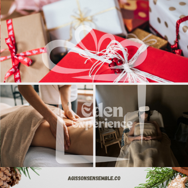 Cartes cadeaux Expérience Eden (solo) 