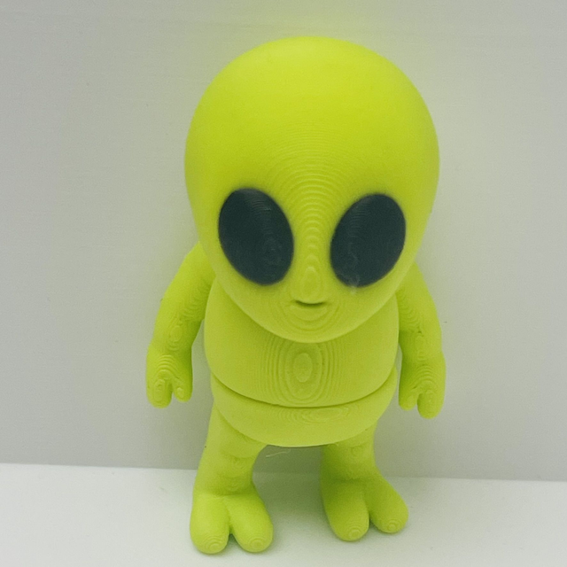 Bright Green Alien UKCA