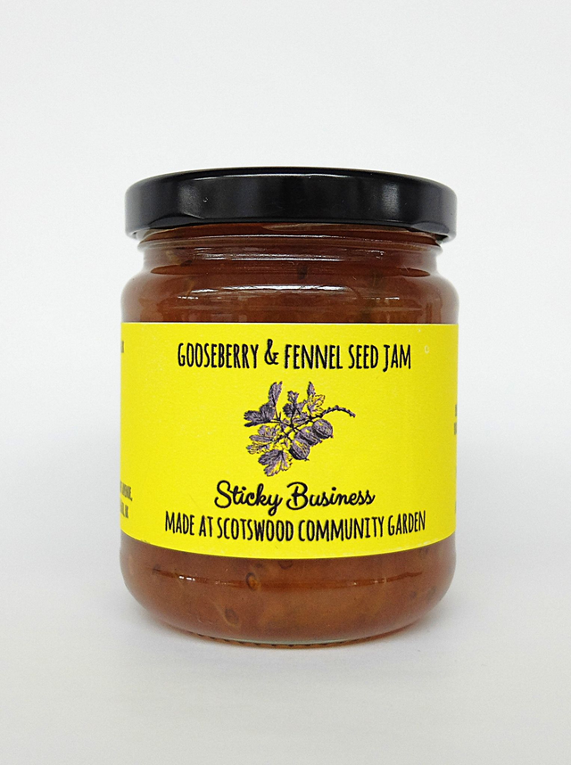 Gooseberry &amp; Fennel Seed Jam 
