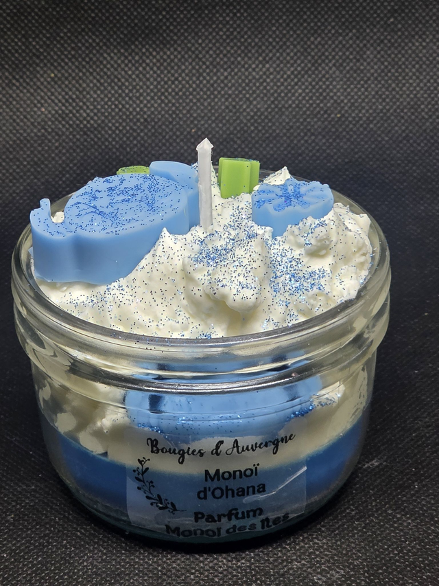 Bougie Monoï d’Ohana Parfum Monoï des îles