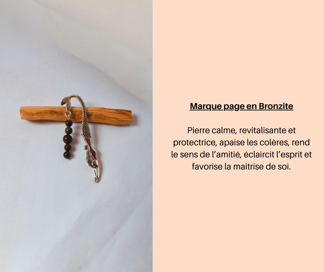 10- Marque page en Bronzite