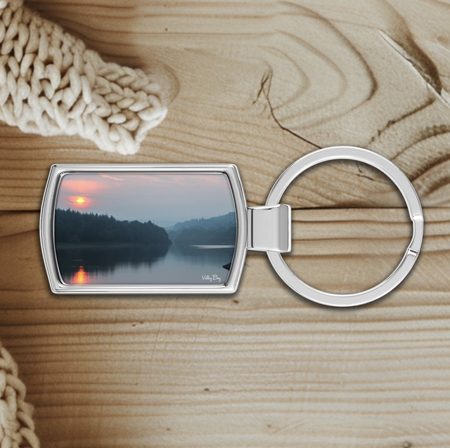 "More Hall Sunset" Keyring 