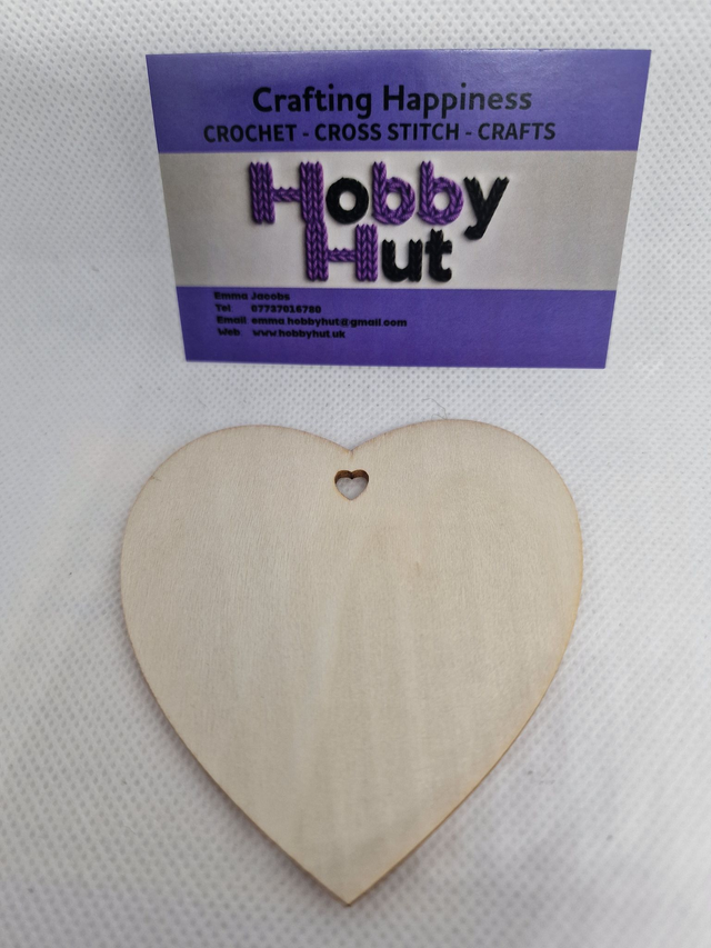 Paint-Your-Own Heart Decoration