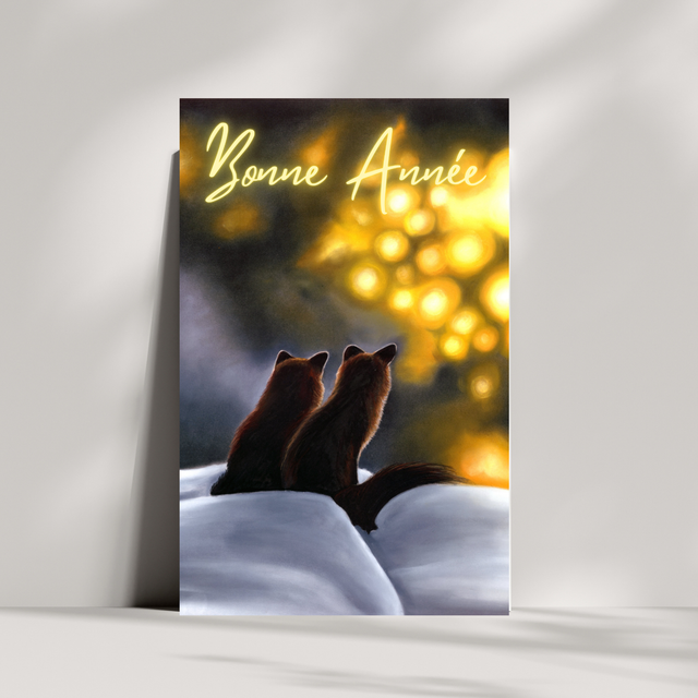 Cartes de Noël - &quot; Bonne Année &quot;