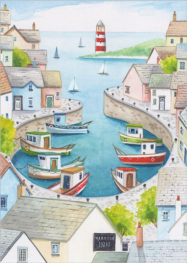 HARBOUR SCENE B017