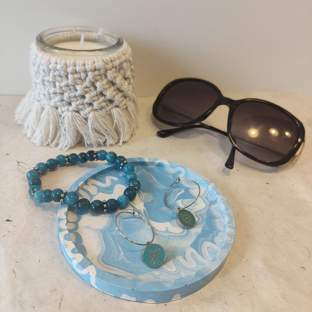 La coupelle ronde thème marin