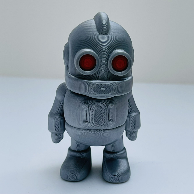 Robot With Red Eyes UKCA