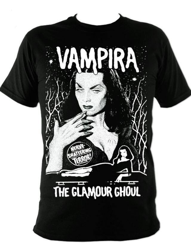 Vampira Glamour Ghoul T-shirt