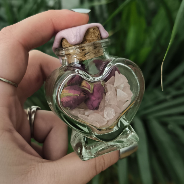 Fiole magique coeur - Amour