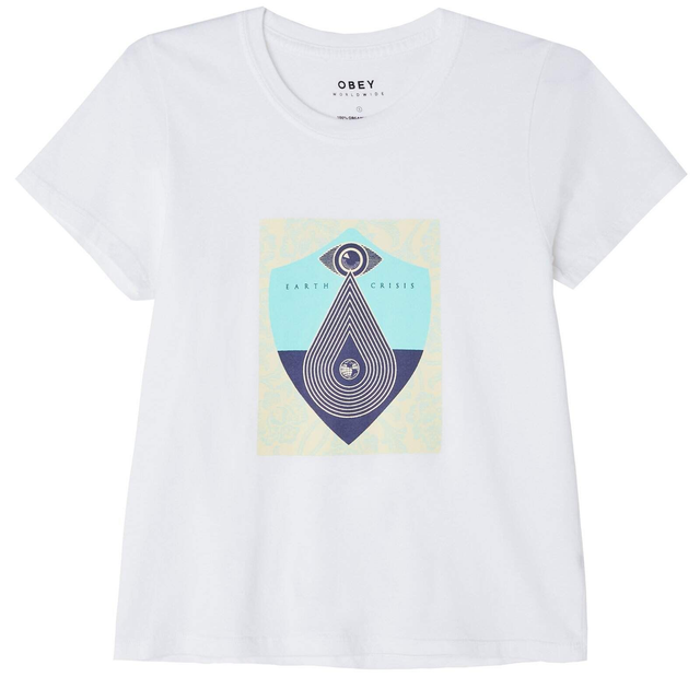 52251932 - OBEY T-shirt mezza manica con applicazione sul petto