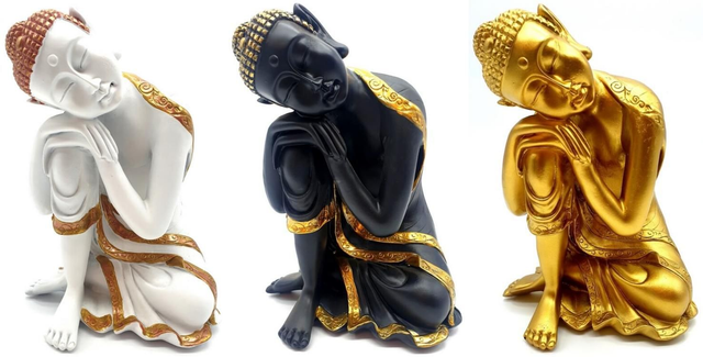 Statue Résine Bouddha Penseur


