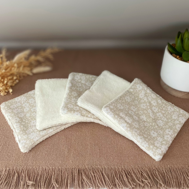 Lingettes démaquillantes Blanche (lot de 5)