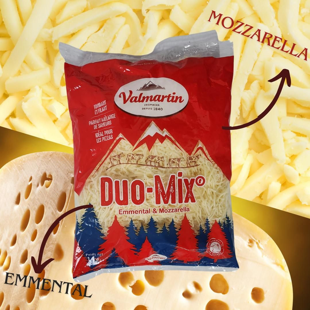 Duo-Mix Emmental &amp; Mozzarella