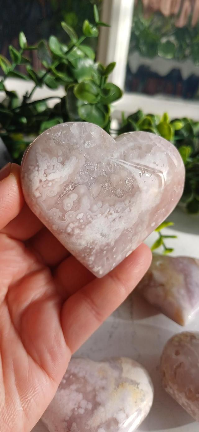 Pink Amethyst Heart No. 1
