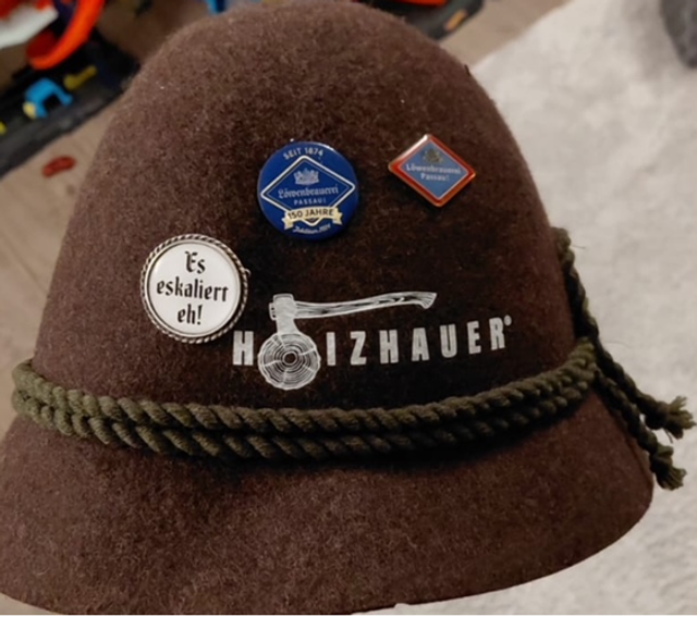 Hoizhauer Lodenhut ( ohne Pins) 