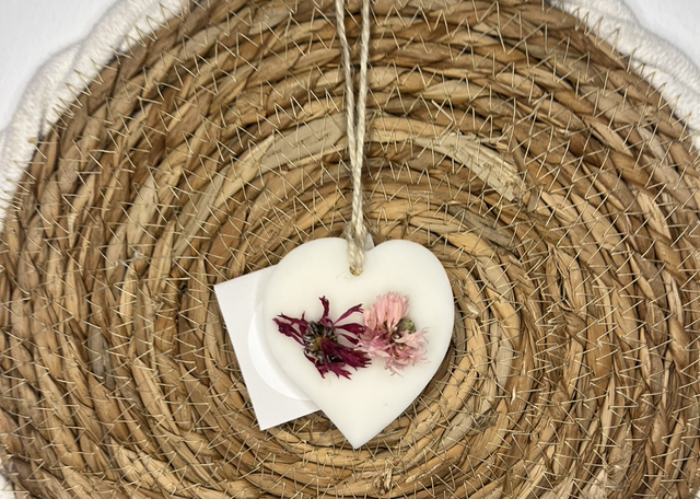 🌬️ Suspension parfumée - Fleur de coton 