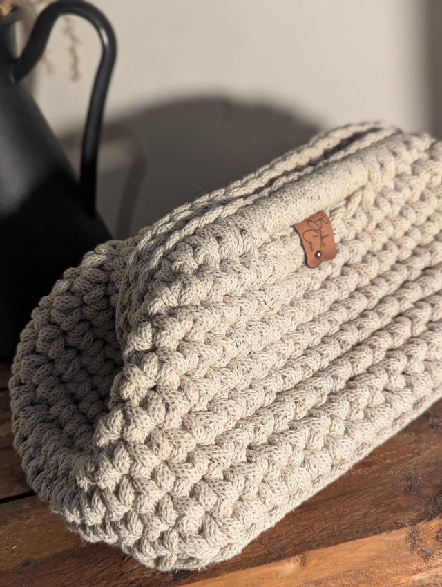 Made To Order Large Clutch Bag (Metal Handle)