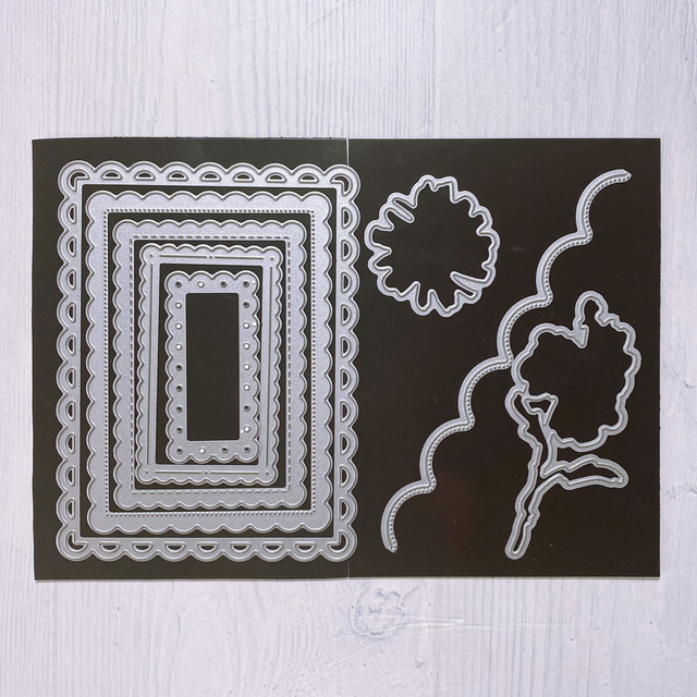 Gewellte Konturen (Stanzformen)