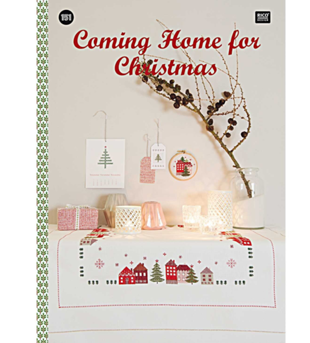 Stickbuch “Coming home for Christmas”