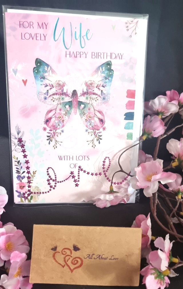 Wife Happy Birthday Card