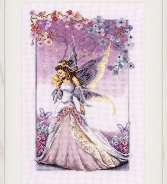 Vervaco Counted Cross Stitch Kit Purple Fairy