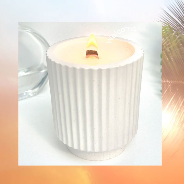 Mango & Zest Wood wick Candle 120g  