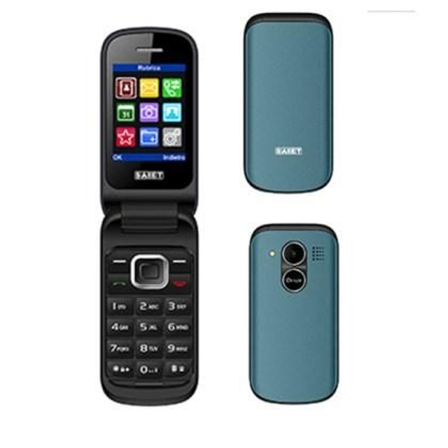 Saiet Telefono Cellulare 13501237 CANDY BLU PETROLIO