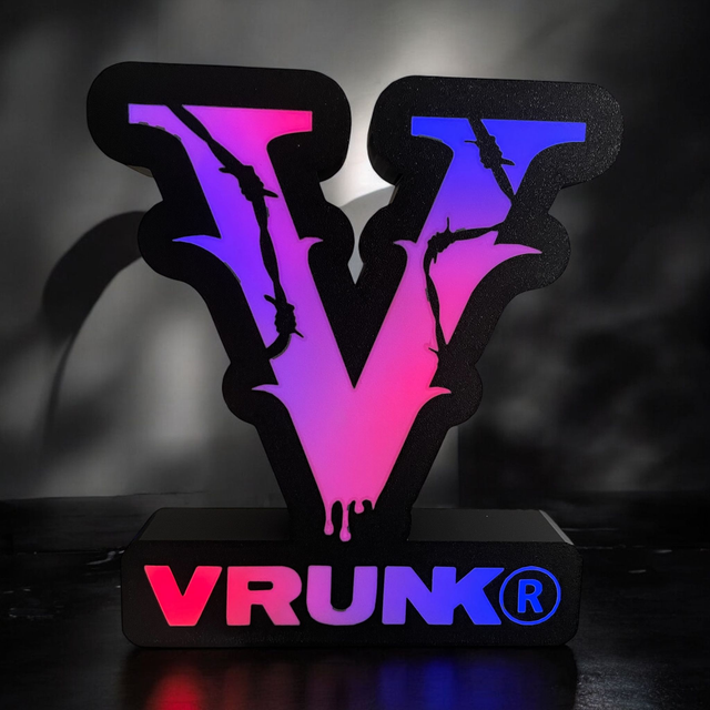 Lampe 3D Vrunk LED - Pour un style unique et percutant ! 