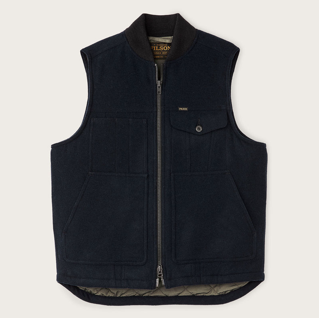 Filson Spokane Insulated Work Vest Navy