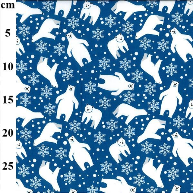 Polar Bear Polycotton
