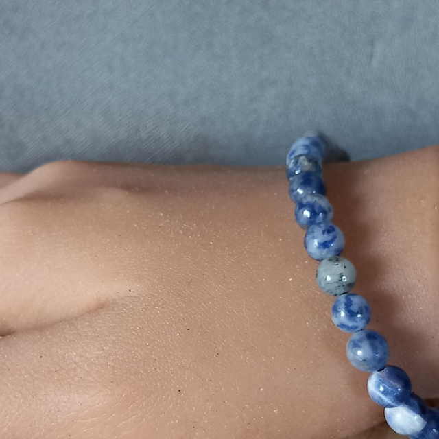 Bracelet ajustable en Sodalite