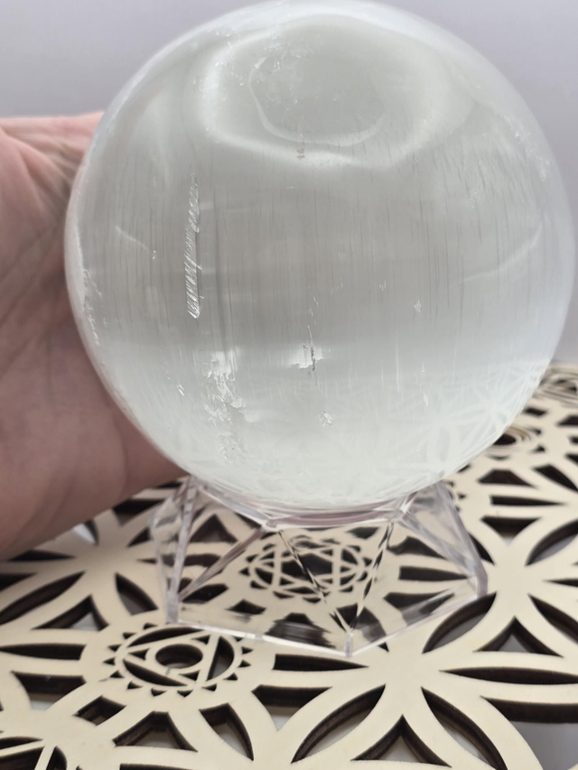 Sélénite forme sphère