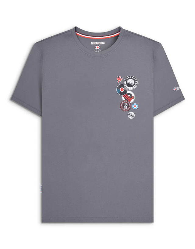 Lambretta SS5005 Badges Tee - Iron