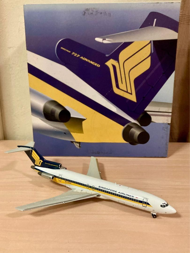 Singapore Airlines B727 (9V-SGH), 1:200 Jet-X