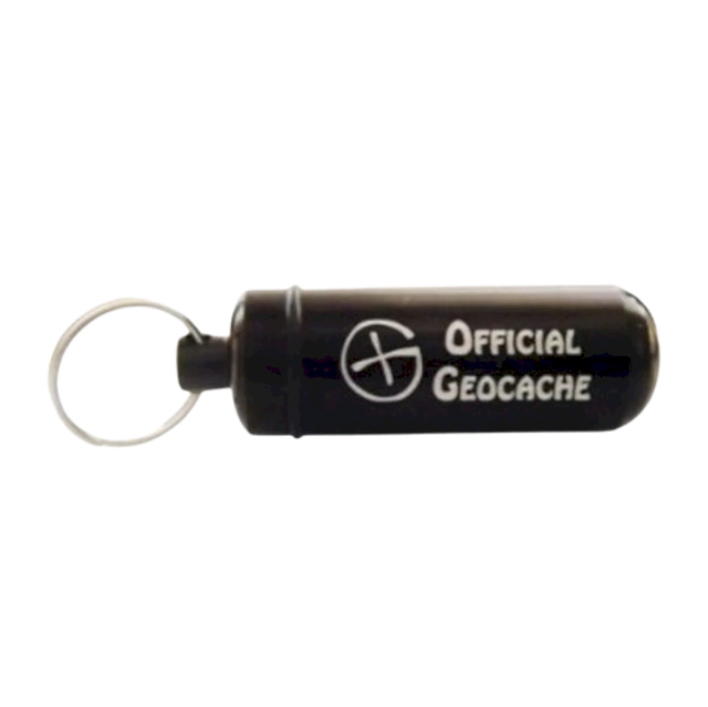 Micro Cache "Bison®" noir avec le logo internationale