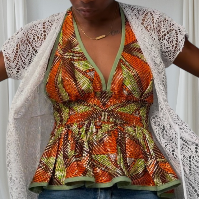 Top « Leslie » Mercial en  coton