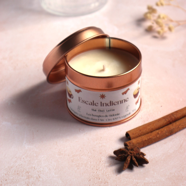 Thé Chai Latte Boite ronde 70 gr