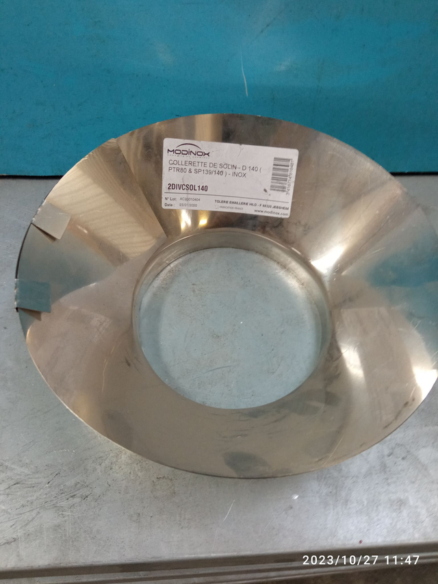 PTR30 - collerette de solin D80 - 2DIVCSOL140 