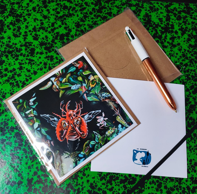 Carte insecte