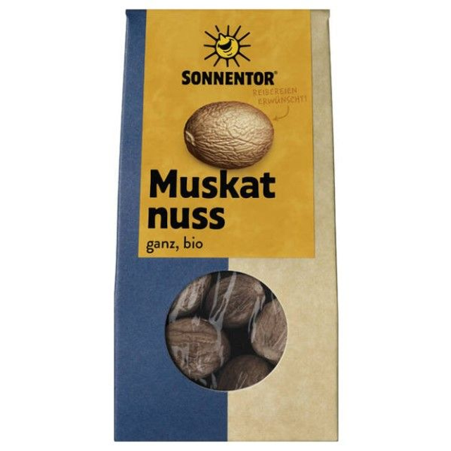Sonnentor Muskatnuss ganz, 25g Packung